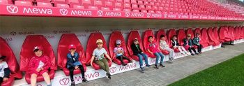 Kita-Kinder besuchten das Mainz05-Stadion